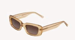 Dmy By Dmy Preston Rectangular Sunglasses Transparent Beige - Thumbnail
