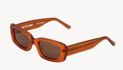 Dmy By Dmy Preston Rectangular Sunglasses Transparent Amber - Thumbnail