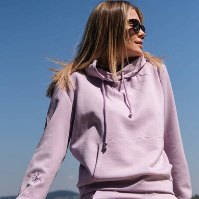 Lucky Palm - Lilac Hoodie