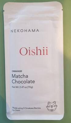 Oishii Omakase Matcha Chocalate