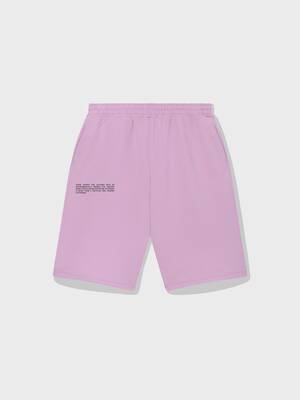 Lightweight Recycled Cotton Long Short (Şort)- Rose Pink
