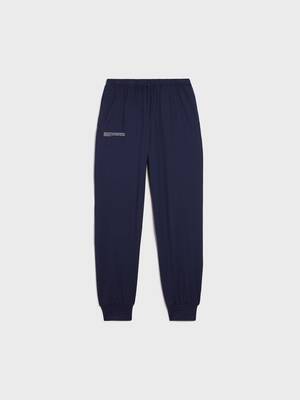 Pangaia Men's Organic Cotton Pajama Pants with C-Fıber™- Navy Blue Eşofman