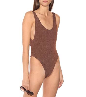 The Funky Swimsuit Crinkle Bronze