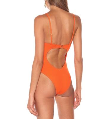 The Susy Swimsuit Orange Solid (Mayo)