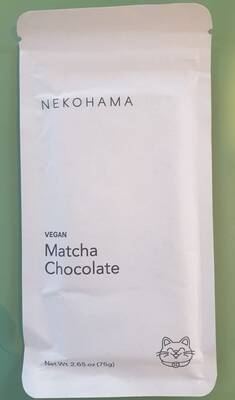 Vegan Matcha Chocolate